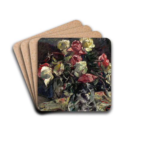 Helle Rosen by Lovis Corinth Drink Coasters - set of 4