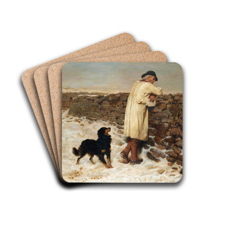 War Time by Briton Riviere Drink Coasters - set of 4
