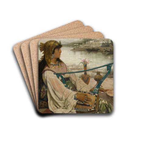 The Lyre by Victor Lagye Drink Coasters - set of 4