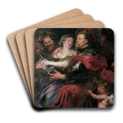 Venus and Mars by Peter Paul Rubens Art Drink Coaster set Venus and Mars by Peter Paul Rubens Art Drink Coaster set