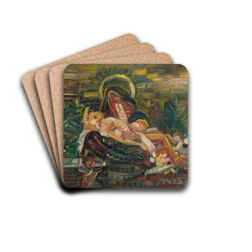 Piet by Arnold Peter Weisz-Kubnan Drink Coasters - set of 4