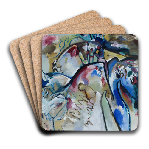 Improvisation 21a by Wassily Kandinsky Art Drink Coaster set