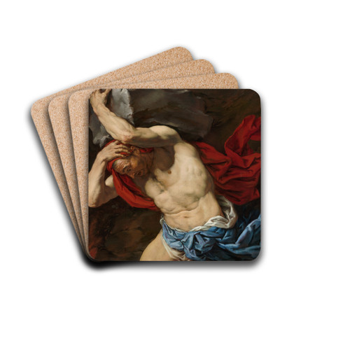 Sisyphus by Antonio Zanchi Drink Coasters - set of 4