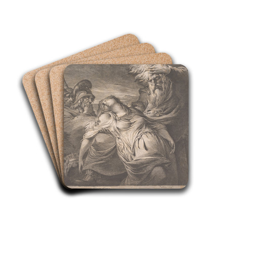 King Lear by James Barry Drink Coasters - set of 4 King Lear by James Barry Drink Coasters - set of 4