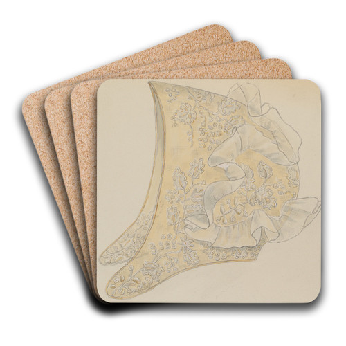 Cap by Jessie M. Benge Art Drink Coaster set