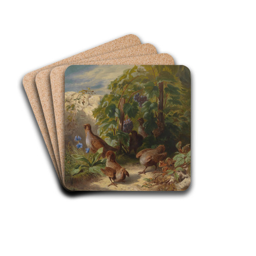 Rebhhner by Josef Schuster Drink Coasters - set of 4