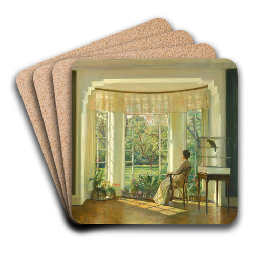 Reflections by Carl Holse Art Drink Coaster set