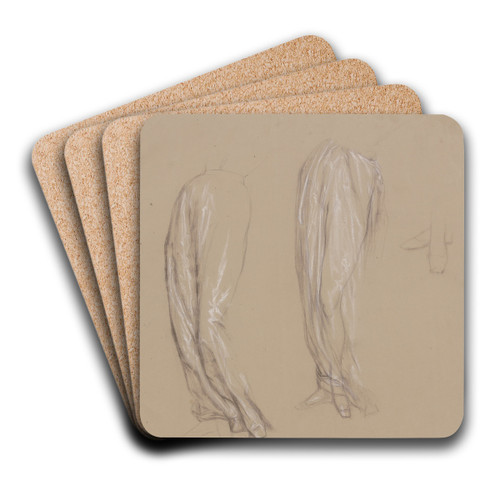 Ophelia's legs by Victor Mller Art Drink Coaster set
