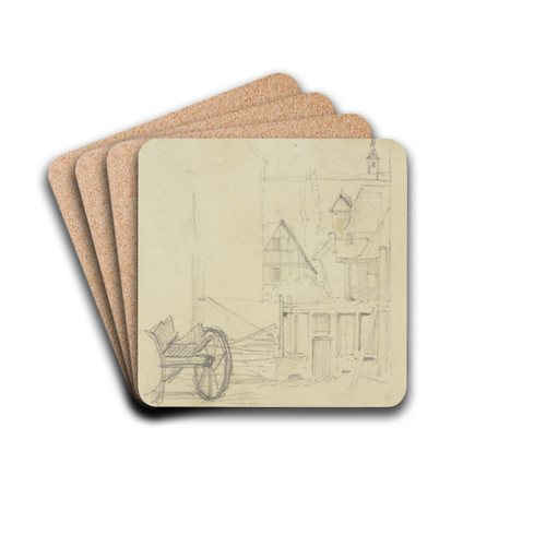 Farm by Jakob Becker Drink Coasters - set of 4