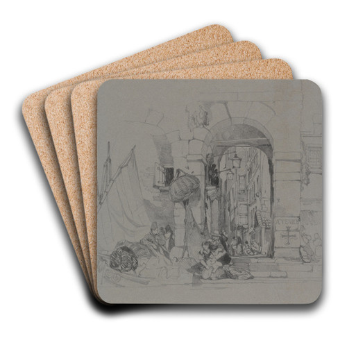 At Venice by William James Mller Art Drink Coaster set
