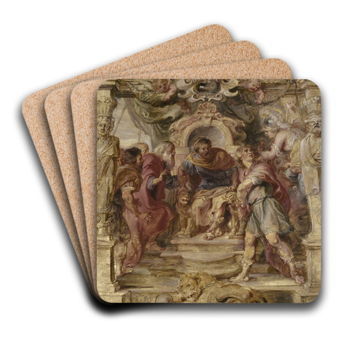 The Wrath of Achilles by Peter Paul Rubens Art Drink Coaster set The Wrath of Achilles by Peter Paul Rubens Art Drink Coaster set
