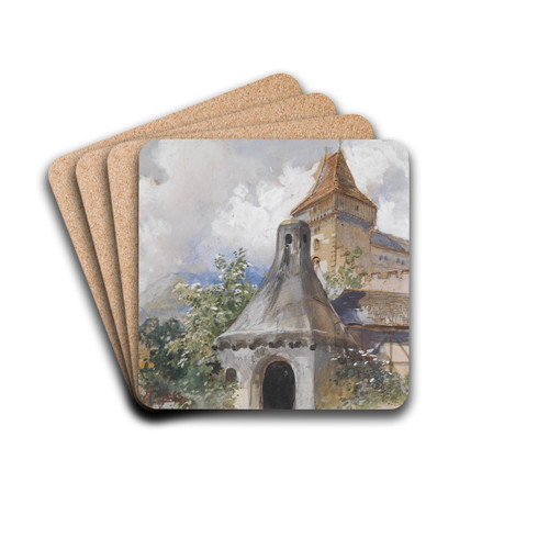 Burg und Drrofen by Marie Egner Drink Coasters - set of 4