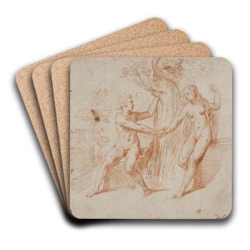 Syndefaldet by Giuseppe Cesari Art Drink Coaster set