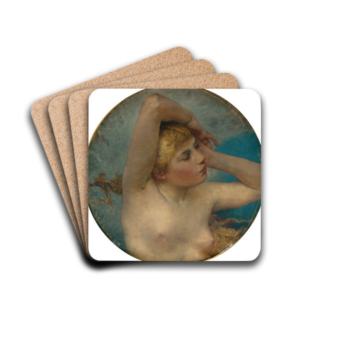 Steam by Hugo Salmson Drink Coasters - set of 4