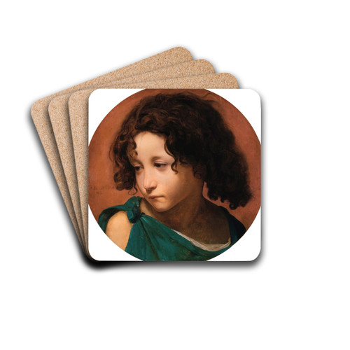 Portrait Denfant by Jean-Lon Grme Drink Coasters - set of 4