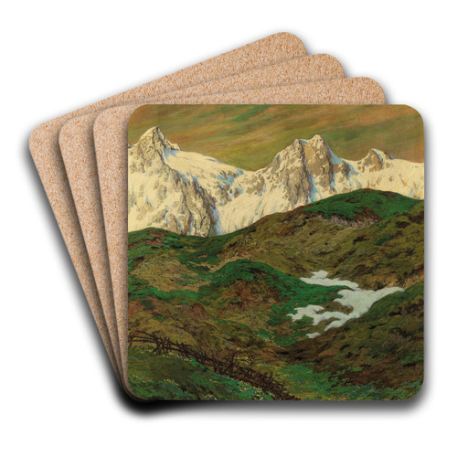 Spring is trying to come by Hugo Hodiener Art Drink Coaster set Spring is trying to come by Hugo Hodiener Art Drink Coaster set