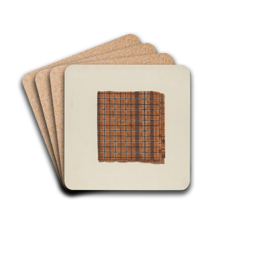 Handkerchief by George Constantine Drink Coasters - set of 4