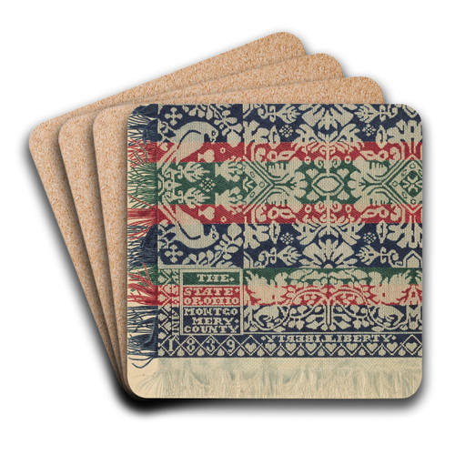 Coverlet by Therkel Anderson Art Drink Coaster set