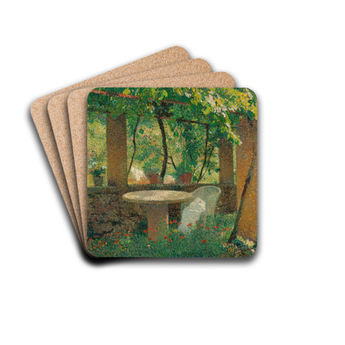 Charmille by Henri Martin Drink Coasters - set of 4 Charmille by Henri Martin Drink Coasters - set of 4
