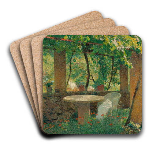 Charmille by Henri Martin Art Drink Coaster set Charmille by Henri Martin Art Drink Coaster set
