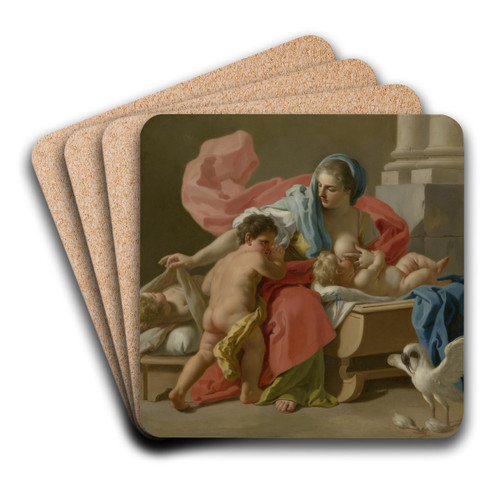 Charity by Francesco de Mura Art Drink Coaster set