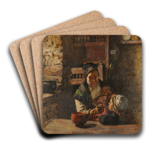 La Mre by Germain David-Nillet Art Drink Coaster set La Mre by Germain David-Nillet Art Drink Coaster set