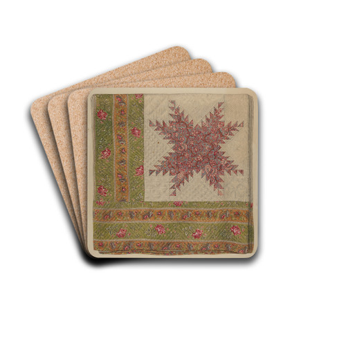 Quilt by Paul Ward Drink Coasters - set of 4 Quilt by Paul Ward Drink Coasters - set of 4