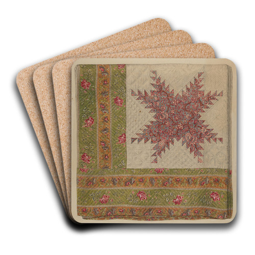 Quilt by Paul Ward Art Drink Coaster set Quilt by Paul Ward Art Drink Coaster set