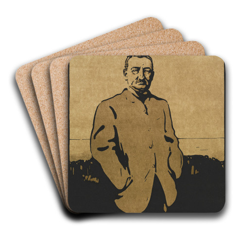Cecil Rhodes by William Nicholson Art Drink Coaster set