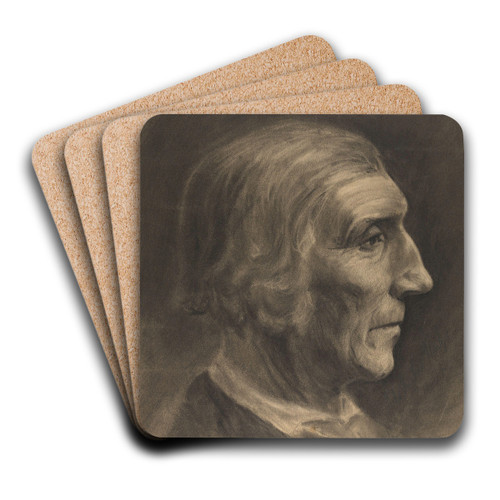 Old Man by Gustav Wentzel Art Drink Coaster set