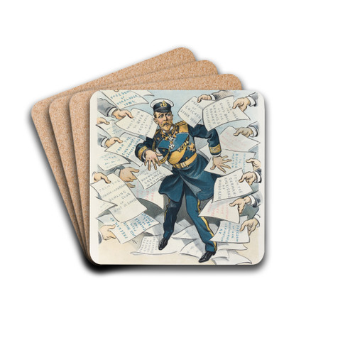 An embarrassment of riches by Udo Keppler Drink Coasters - set of 4