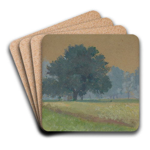 Three Moments  Triptych (Morning) by Ambroy Sabatowski Art Drink Coaster set