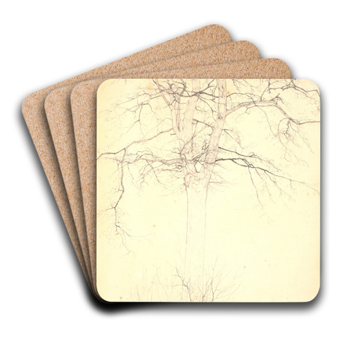 Lind ved Krlighedsstien by Christen Kbke Art Drink Coaster set