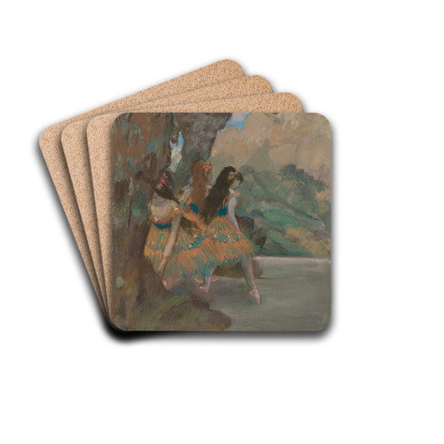 Ballet Dancers by Edgar Degas Drink Coasters - set of 4