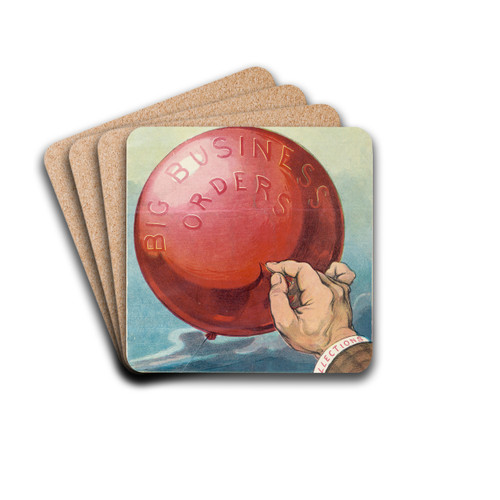 Prosperity by Udo Keppler Drink Coasters - set of 4