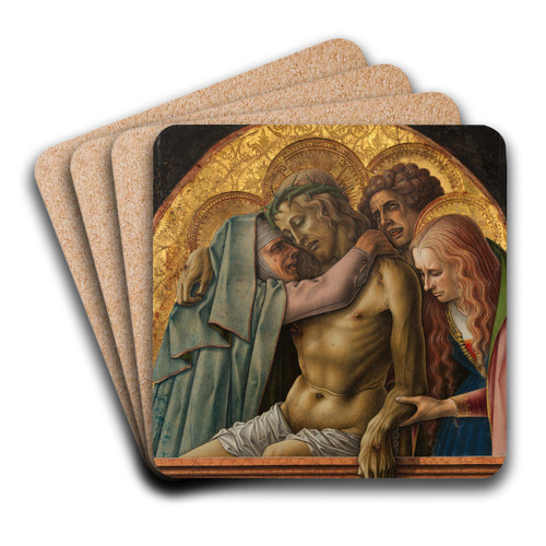 Piet by Carlo Crivelli Art Drink Coaster set