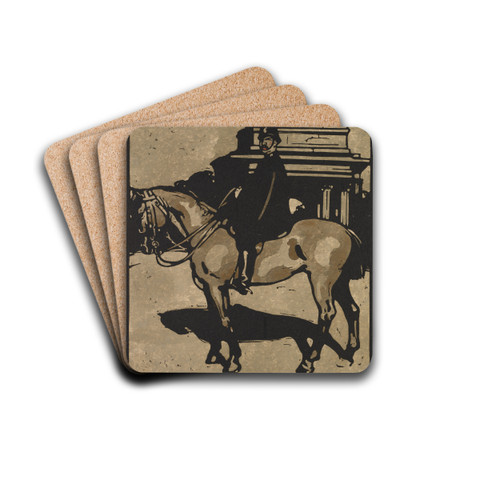 Policeman by William Nicholson Drink Coasters - set of 4