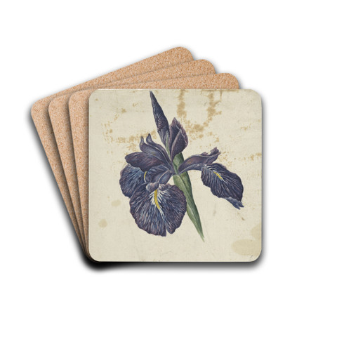 Iris by Georgius Jacobus Johannes van Os Drink Coasters - set of 4