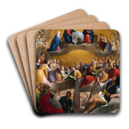 Paradise by Carlo Saraceni Art Drink Coaster set