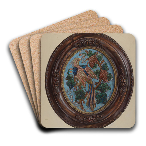 Tinsel Picture by James McLellan Art Drink Coaster set