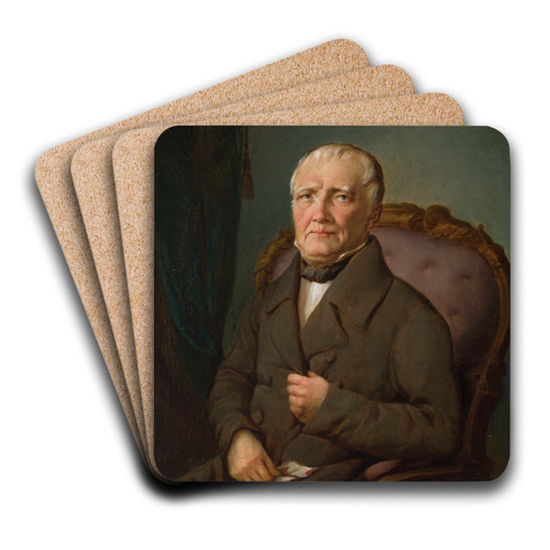 Portrait of Stanisaw Kurpiewski by Rafa Hadziewicz Art Drink Coaster set Portrait of Stanisaw Kurpiewski by Rafa Hadziewicz Art Drink Coaster set