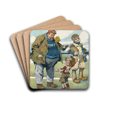 The easy umpire by Will Crawford Drink Coasters - set of 4