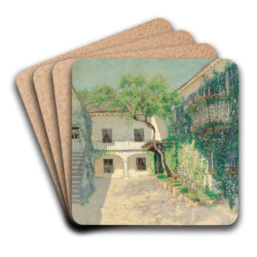 A Summers Day by Jakob Koganowsky Art Drink Coaster set A Summers Day by Jakob Koganowsky Art Drink Coaster set