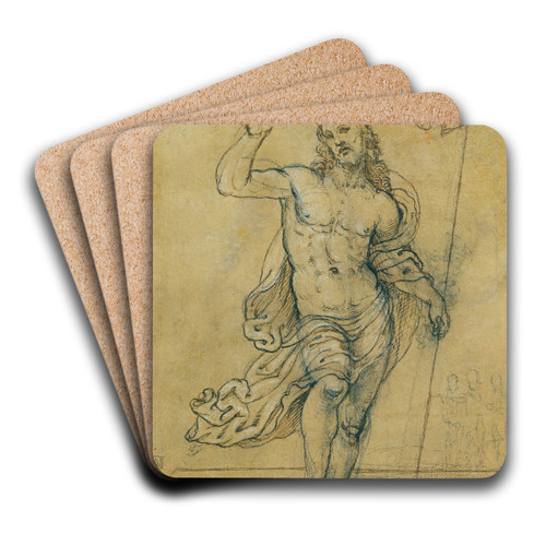 The Resurrection by Sodoma Art Drink Coaster set