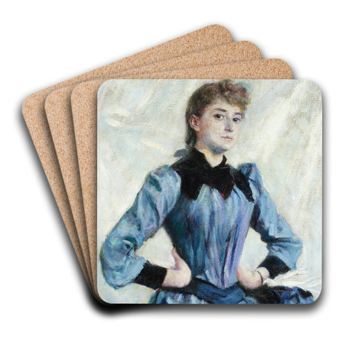 Study of a blonde by Wadysaw Podkowiski Art Drink Coaster set