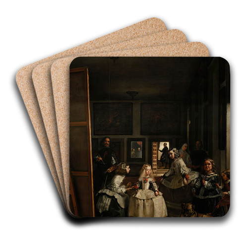 Las meninas by Diego Velzquez Art Drink Coaster set