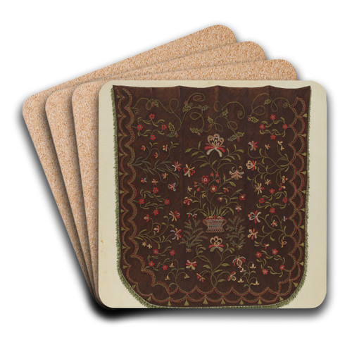 Coverlet by Mae A. Clarke Art Drink Coaster set Coverlet by Mae A. Clarke Art Drink Coaster set