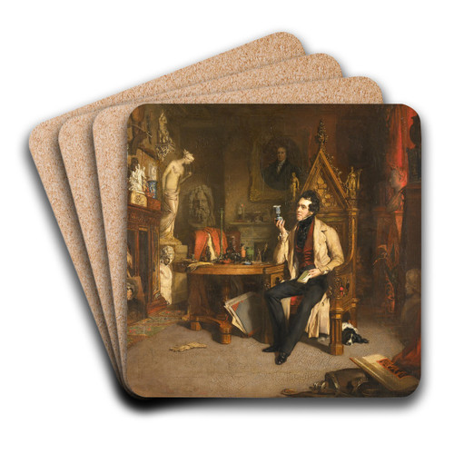 Joseph Mayer by William Daniels Art Drink Coaster set Joseph Mayer by William Daniels Art Drink Coaster set