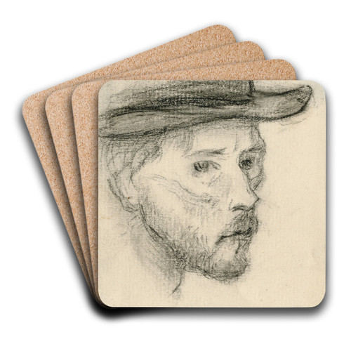 Zelfportret by Frans Smissaert Art Drink Coaster set