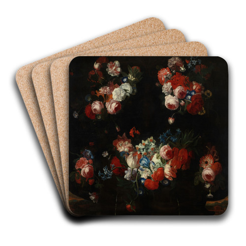 Bloemstuk by Jan Philips van Thielen Art Drink Coaster set